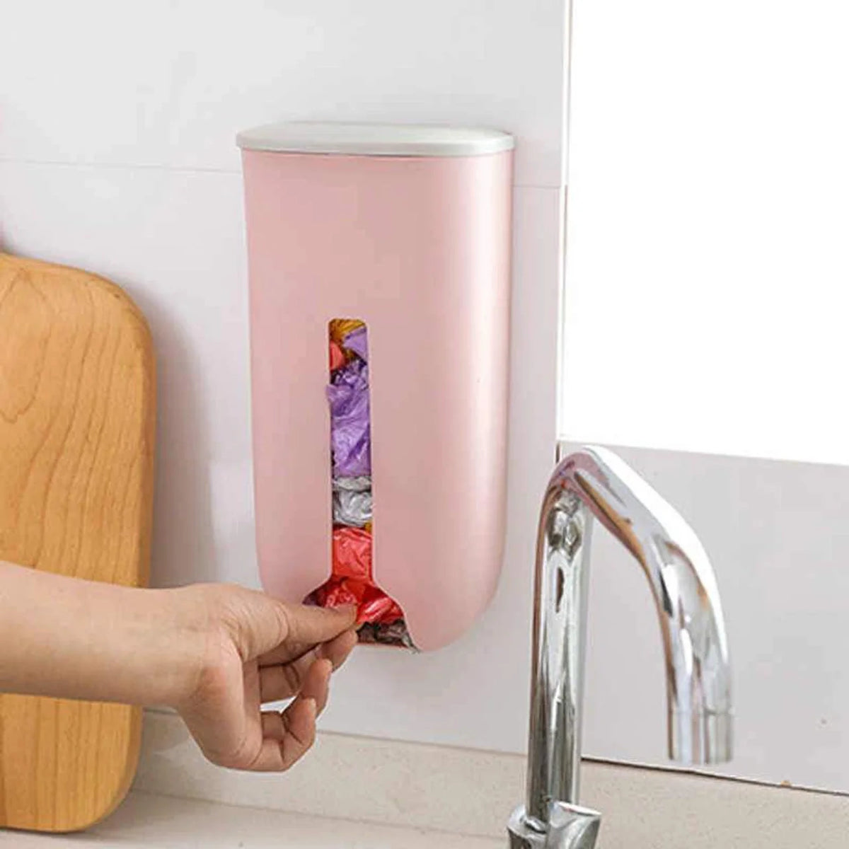 Smart Plastic Bag Storage And Dispensers